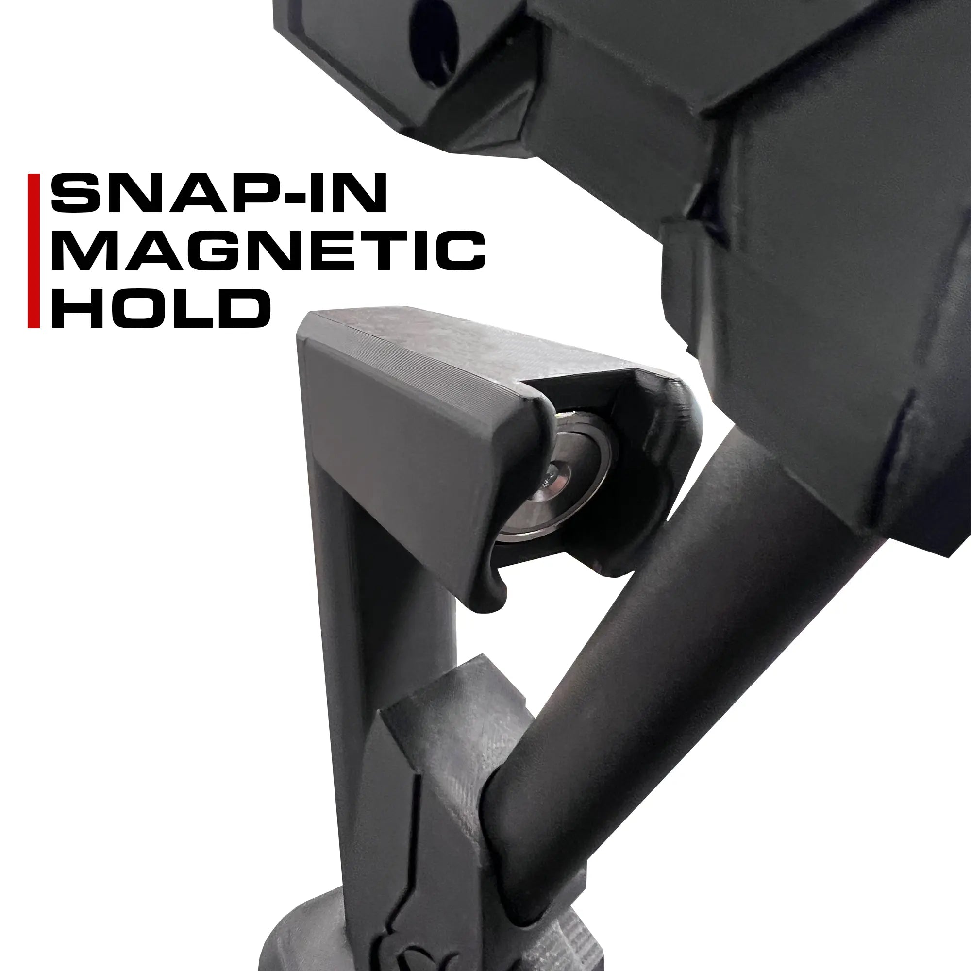 Olen VR SPINE VR Gun Stock Stand Magnetic Hold Infographic