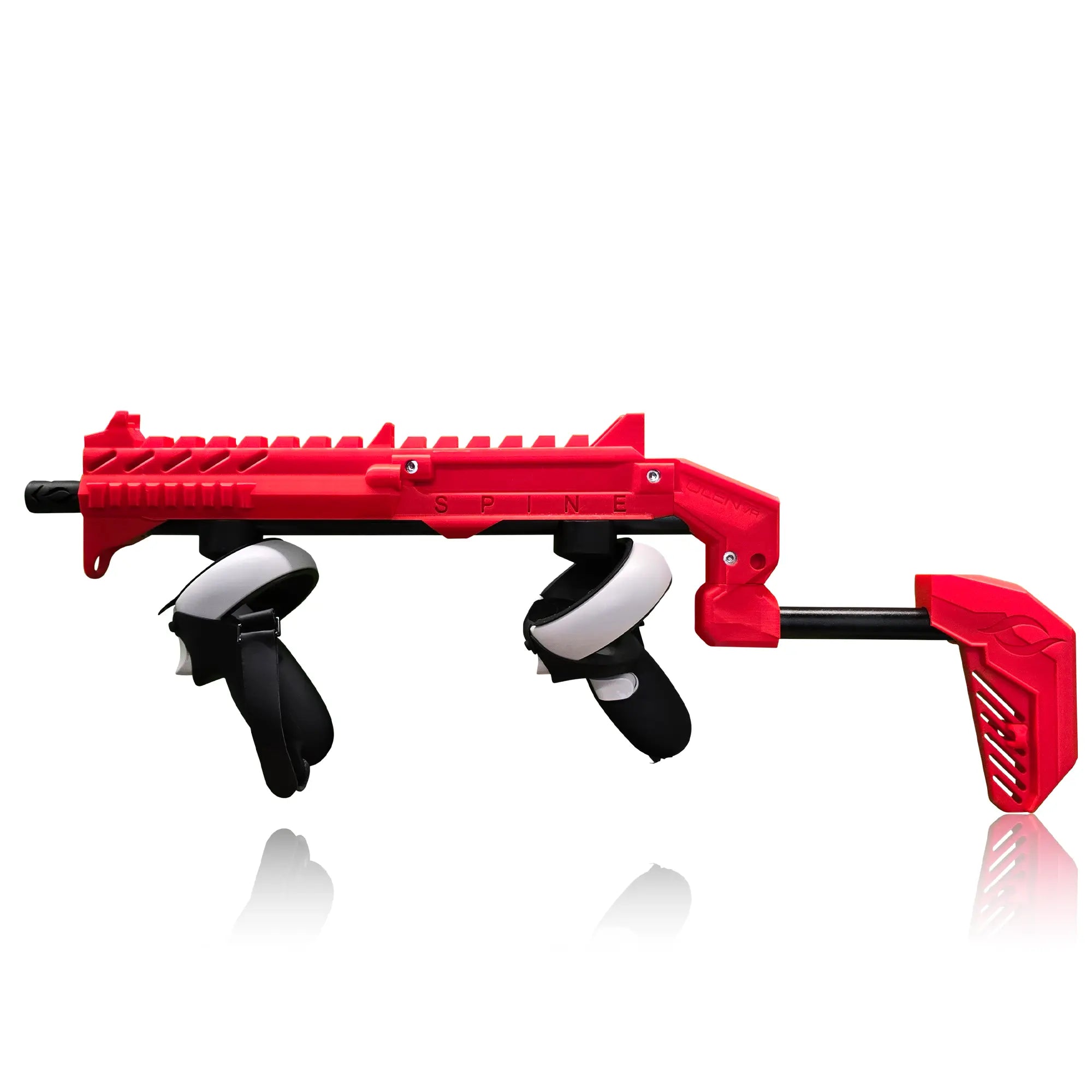 SPINE Crimson Edition | VR Gun Stock for Meta Quest 2