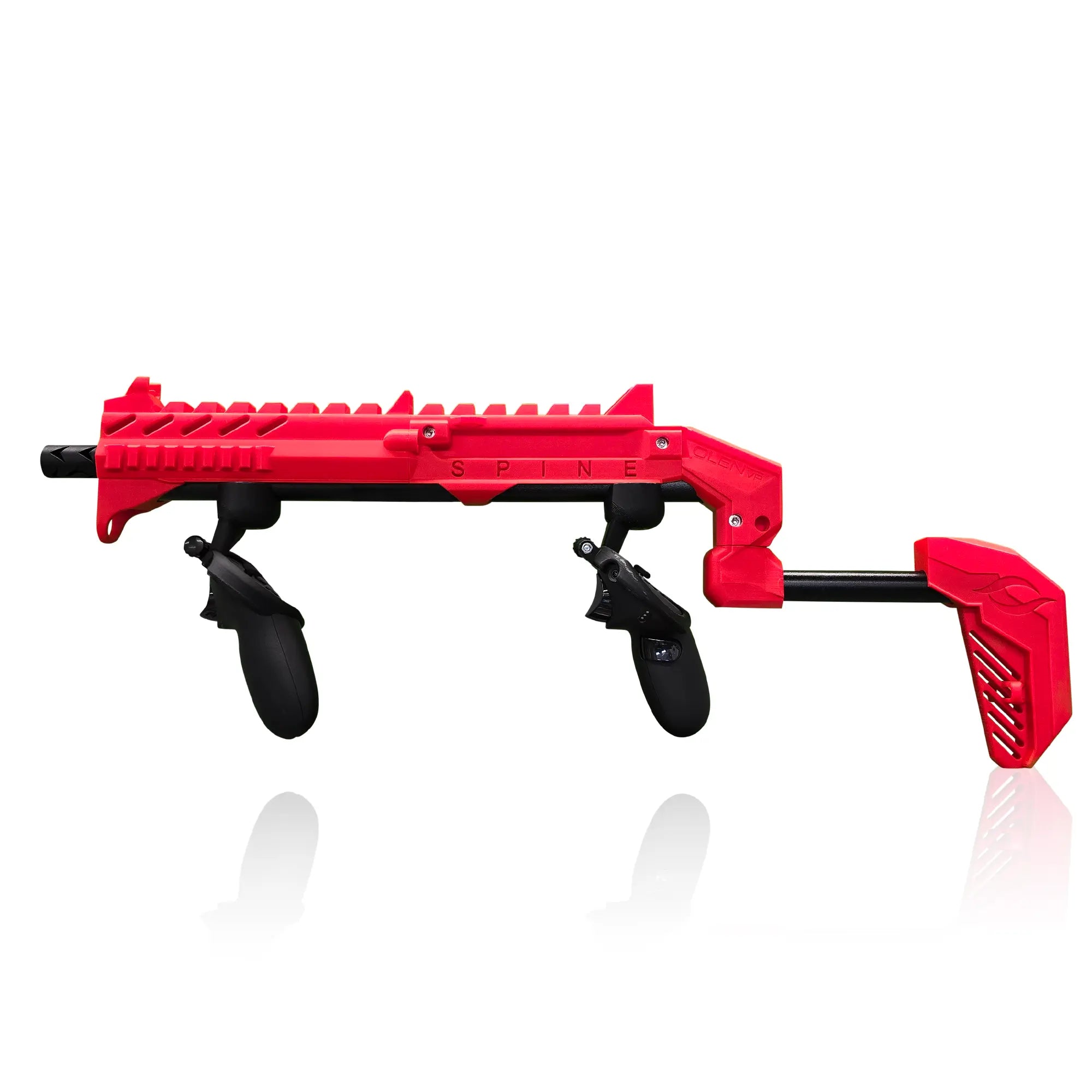 SPINE Crimson Edition | VR Gun Stock for Meta Quest Pro