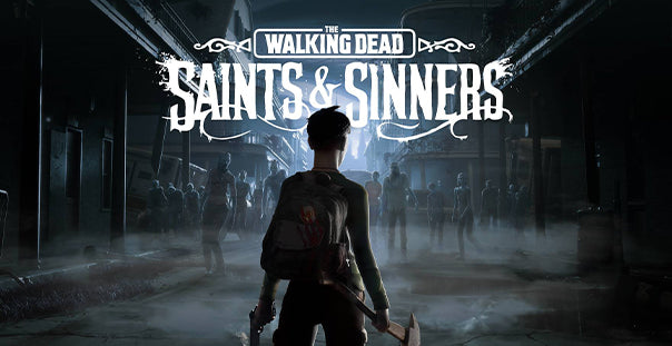 The Walking Dead Saints And Sinners Game Title Banner